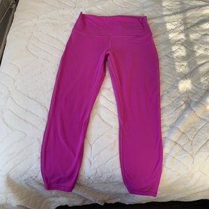 Lululemon align cropped leggings.